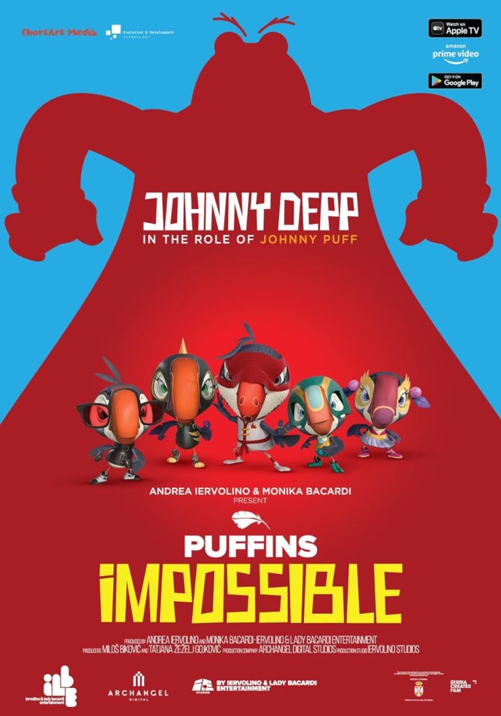 Puffins Impossible Poster