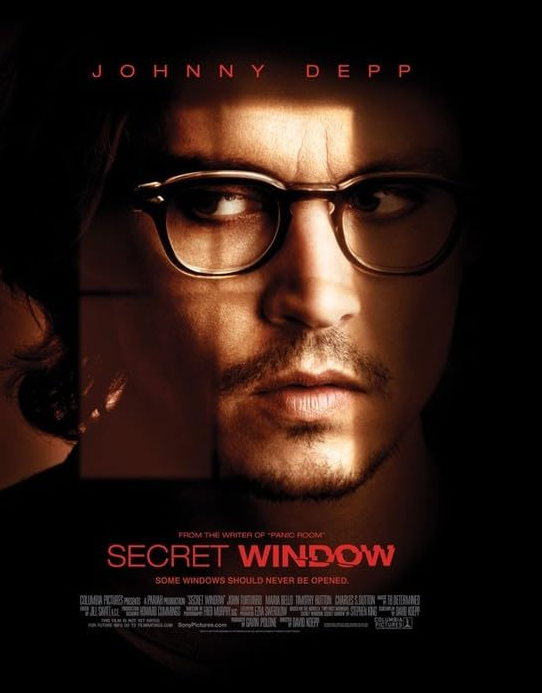 Secret Window movie poster
