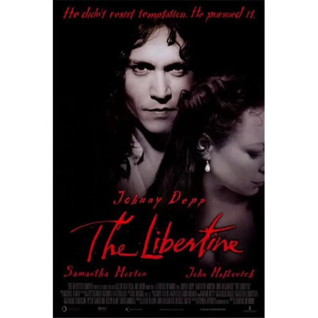 The libertine movie poster